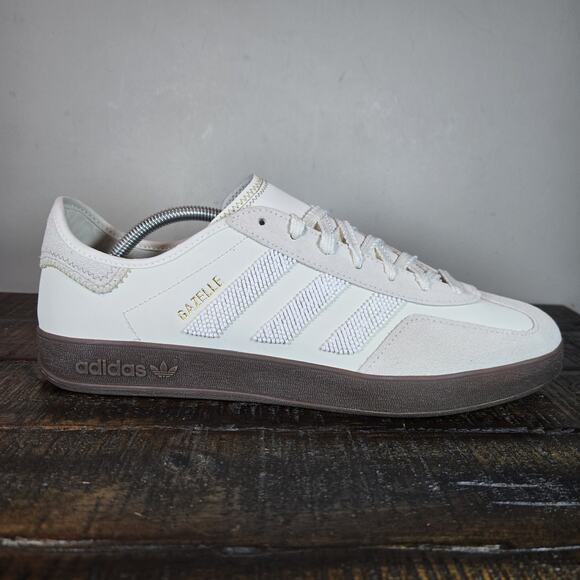 NEW Adidas Clot Gazelle By EC Mens Size 11.5 Low Top Shoes Sneakers White IH3719 main image 12